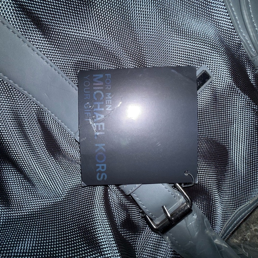 Michael Kors Black and Gray Duffel Bag - Picture 15 of 15